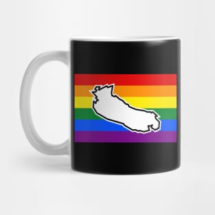 Gabriola Island Pride - Rainbow Pride Flag - LGBTQ - Gabriola Island Mug